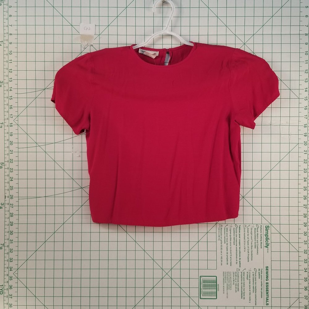 Gloria Lance Red Blouse